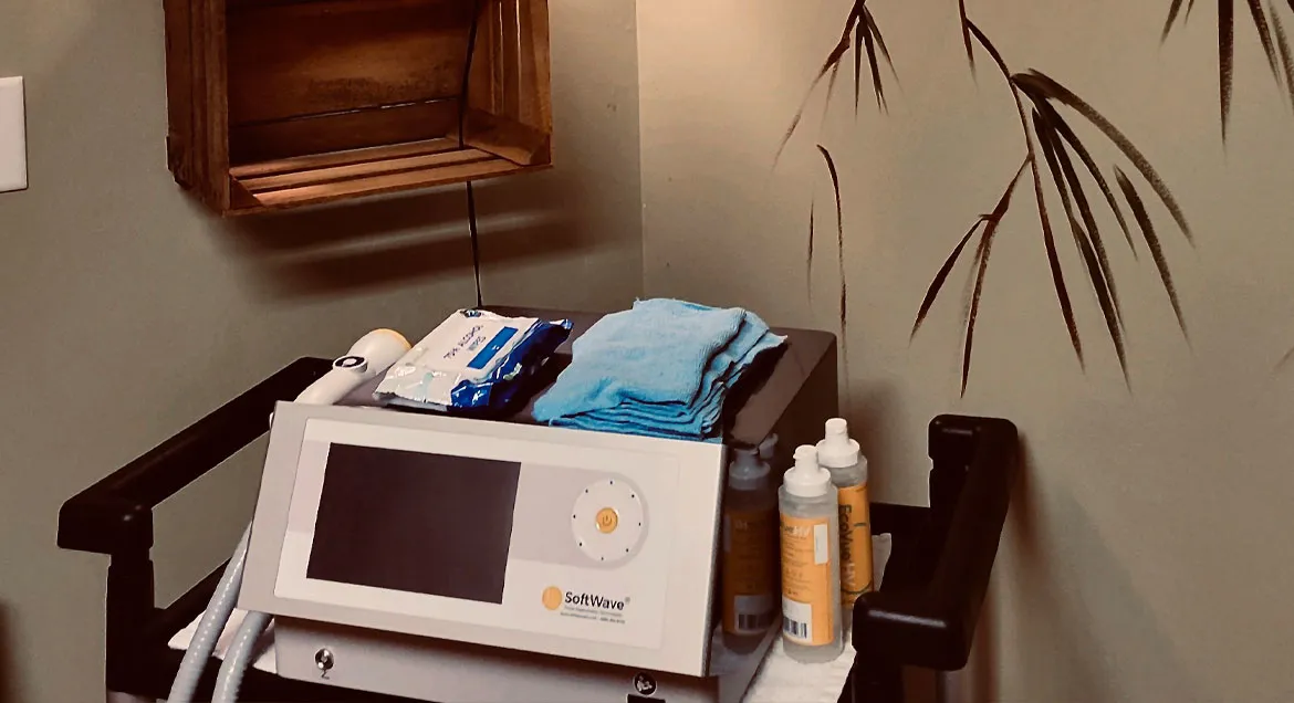SoftWave therapy machine